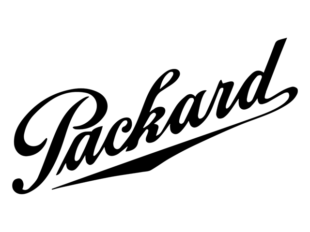 Packard Logo (black, wordmark)