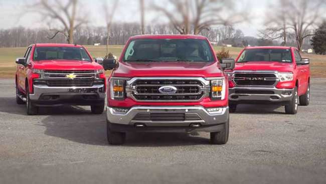 Best-Selling Pickup Trucks in the U.S. in 2019