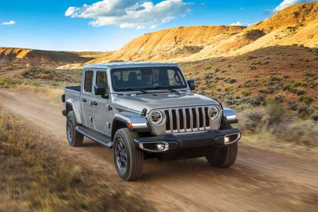 The Top 10 Best-Selling Pickup Trucks in the U.S. in 2020: #9. Jeep Gladiator