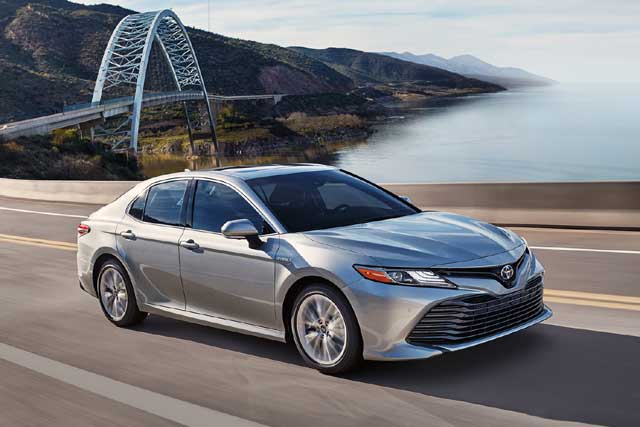 The Top 10 Best-Selling Vehicles in the U.S. in 2019: #8. Toyota Camry