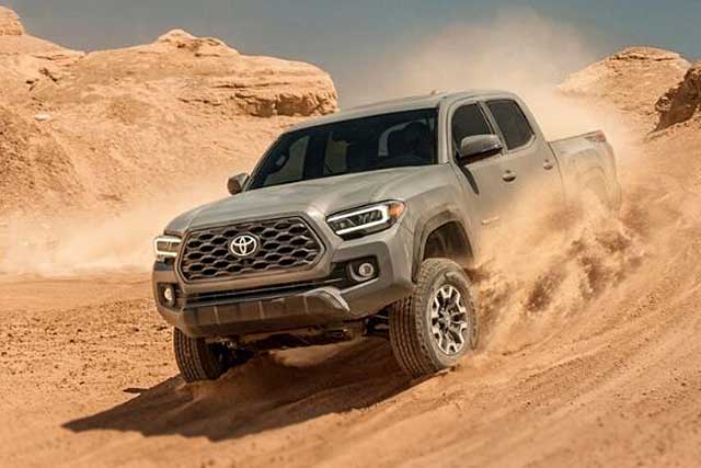 The Top 10 Best-Selling Vehicles in the U.S. in 2020: #10. Toyota Tacoma