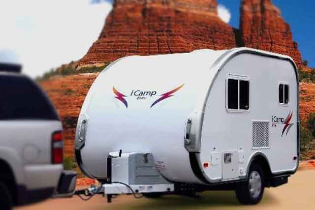 5 Best Small Travel Trailers with Bathroom: ICamp Elite