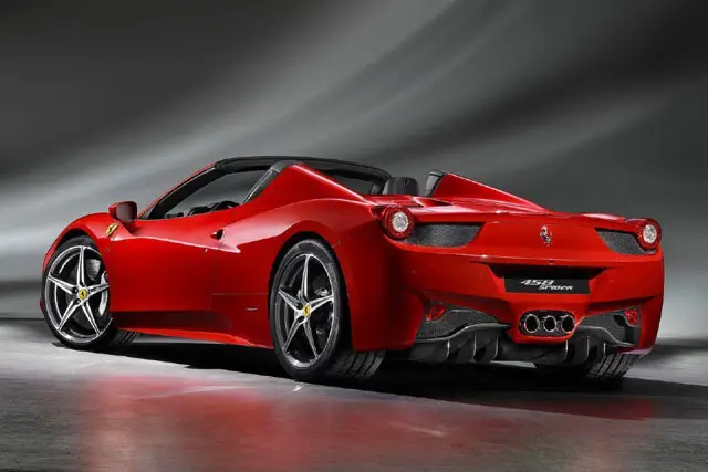 Top 10 Fastest Ferrari of all Time: 458 Spider