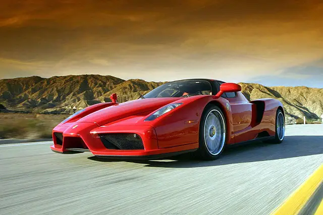 Top 10 Fastest Ferrari of all Time: Enzo