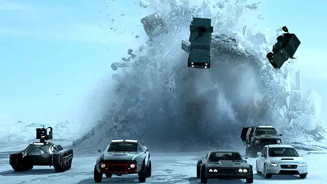 Fast & Furious 8 (Ice Chase on Melting Iceberg)