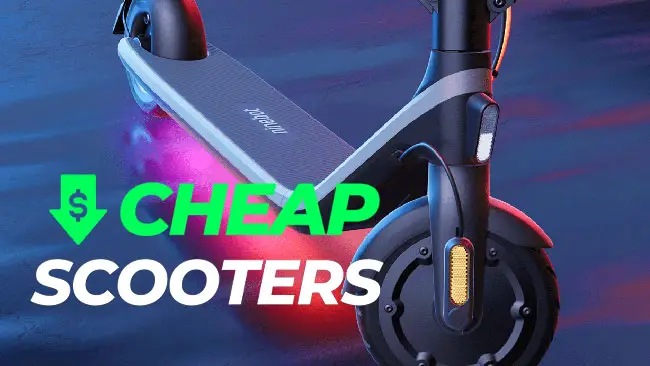 2023's Thrifty Rides: The Top 5 Best Cheap Scooters