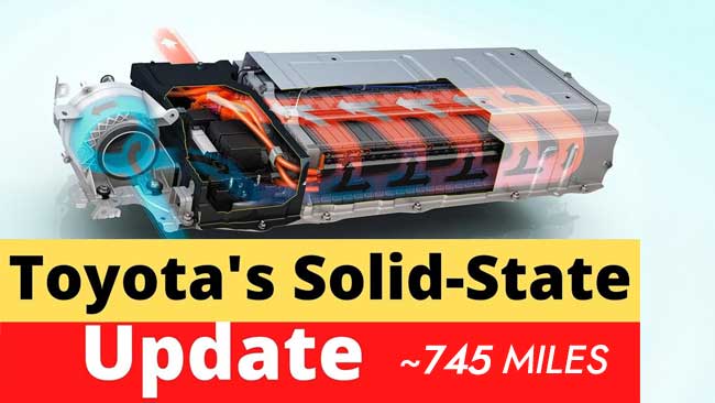 Toyota's Breakthrough in Solid-State Battery Technology (~745 miles)