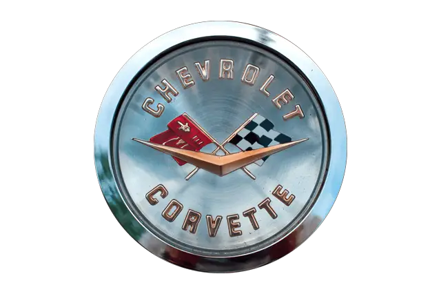 Chevrolet Corvette Logo, 1955