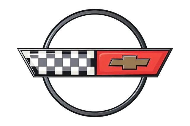 Chevrolet Corvette Logo, 1982