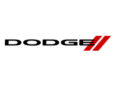 Dodge Logo, Black & Red