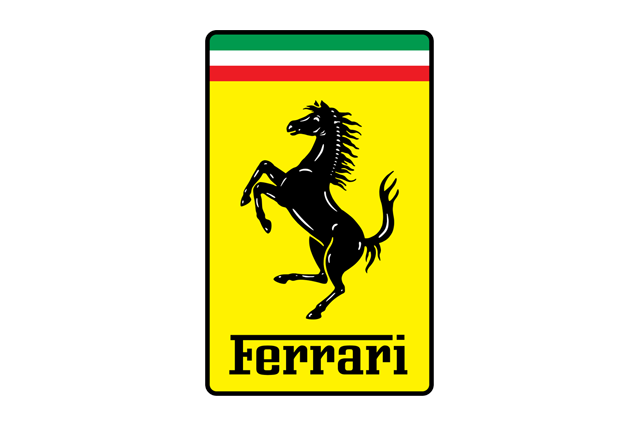 Ferrari Logo, 2002-Present, Gray