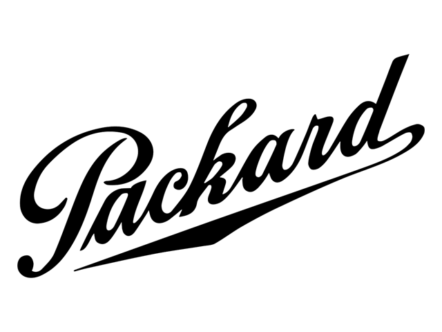 Packard Logo (black, wordmark)