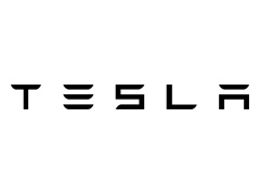 Tesla Logo, Wordmark, Black