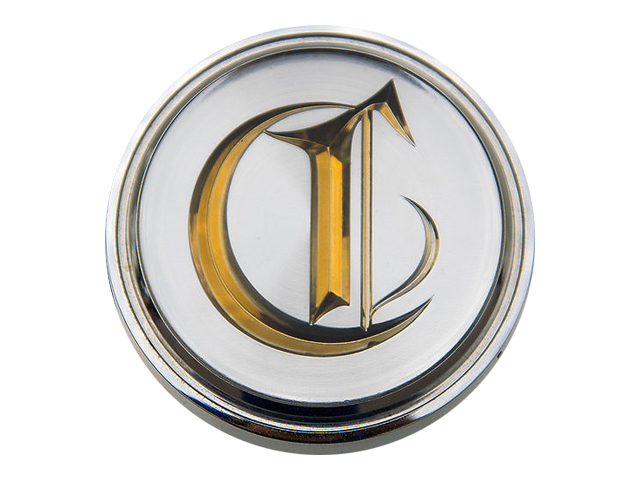 Toyota Century Emblem (white & gold)