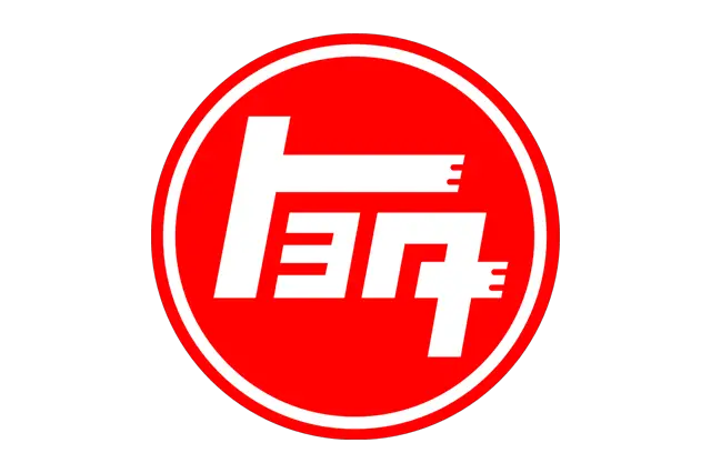 Toyota Logo, 1936, Red