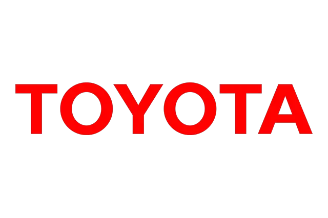 Toyota Logo, 1978, Red