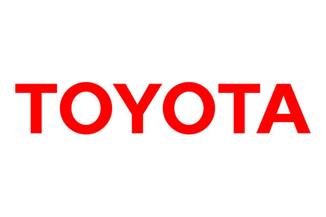 Toyota Logo, 1978, Red