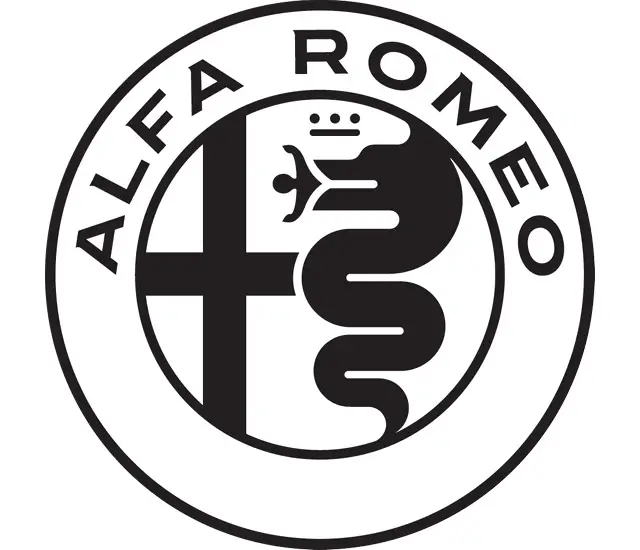 Alfa Romeo Symbol (black) 1920x1080 HD png