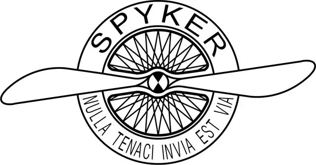 Spyker logo (black) 1920x1080 HD png