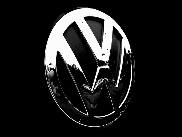 Volkswagen Brand Logo Car Symbol With Name White Design German Automobile  Vector Illustration With Blue Background 20927262 Vector Art at Vecteezy