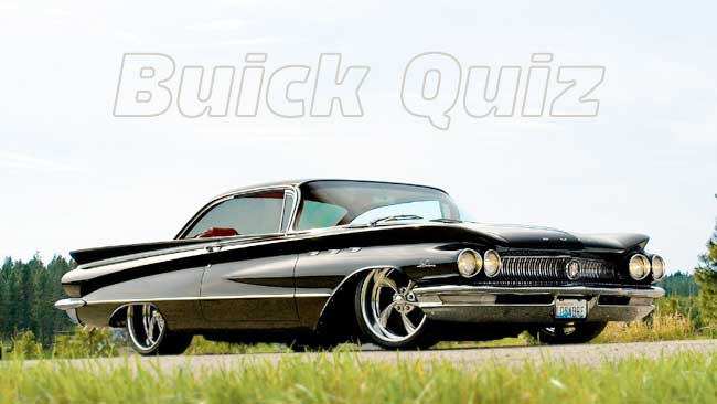 Buick Trivia Quiz: 20 Questions