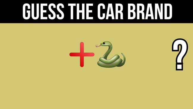 Guess The Car Logo by Emoji