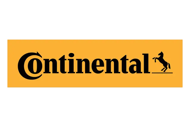 Current Continental Logo (Black on Gold)