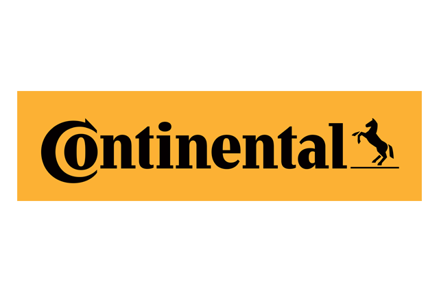 Current Continental Logo (Black on Gold)