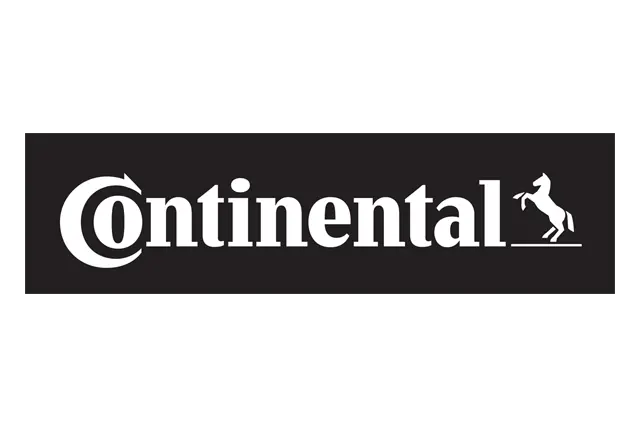 Continental Logo (White on Black)