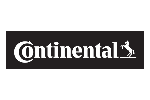 Continental Logo (White on Black)