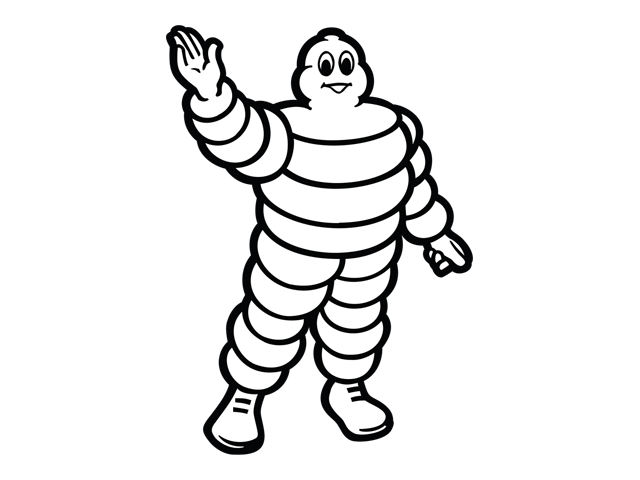 Michelin Man logo, Size: (1000x1350)