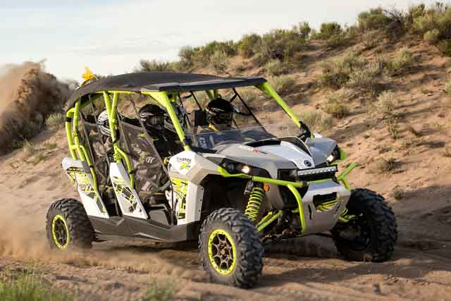 The 5 Best 4 Seater Side-by-Sides: Can-Am Maverick MAX X ds Turbo