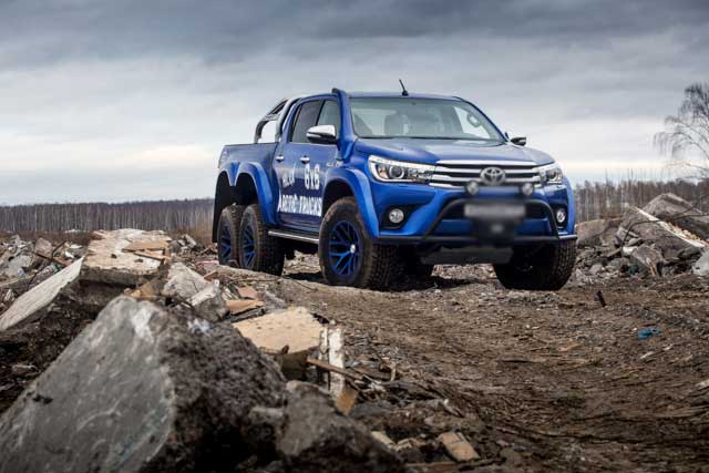 Best 6x6 Trucks You Can Actually Buy: Toyota Hilux 6x6