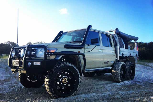 Best 6x6 Trucks You Can Actually Buy: Toyota Land Cruiser 6x6