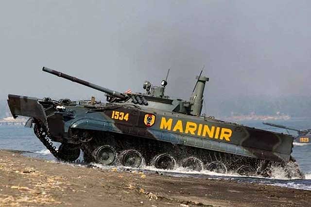 Best Amphibious Military Vehicles: BMP-3F