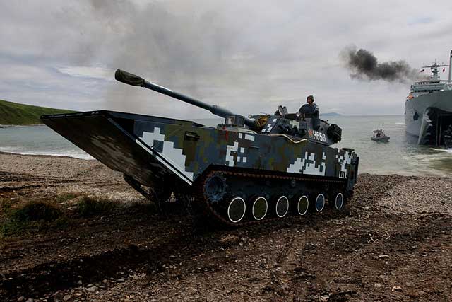 Best Amphibious Military Vehicles: ZBD-05