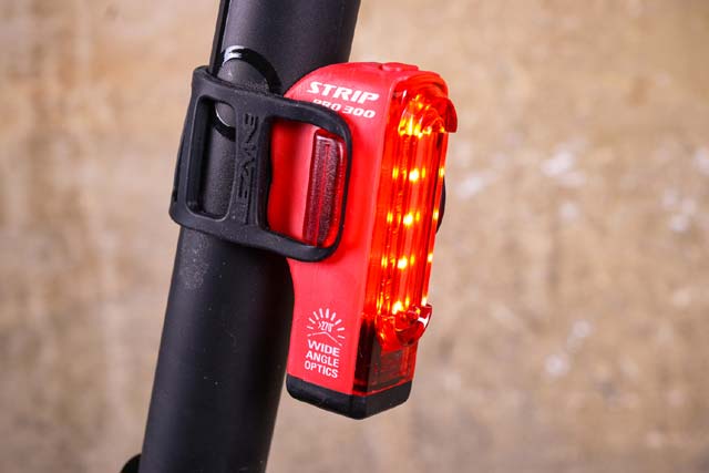 5 Best Bike Daytime Running Lights: Lezyne Strip Drive Pro 300 Rear Light