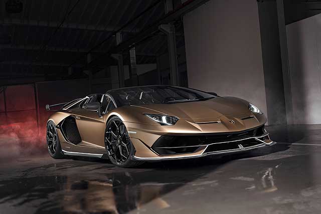 7 Best Cars with V12 Engines: Aventador SVJ