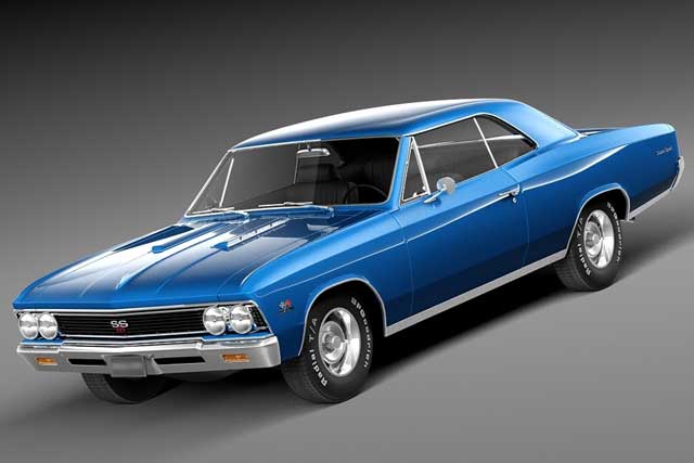 The 7 Best Chevy Muscle Cars: Chevy Chevelle SS 396 (1966)