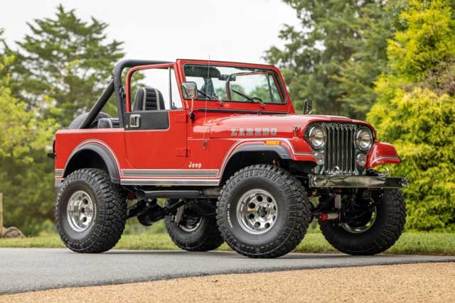 10 Best Jeep Models of All Time: 6. 1976-1986 Jeep CJ-7