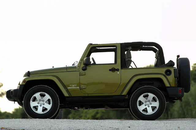 10 Best Jeep Models of All Time: 8. 2007 Jeep Wrangler Unlimited JK