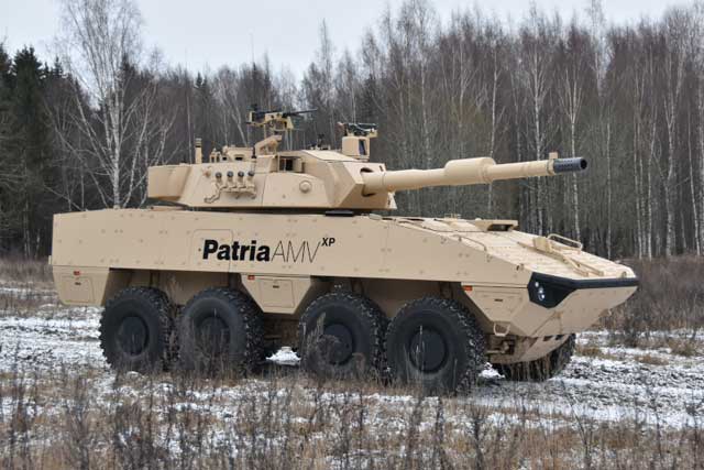 Best Military Armored Vehicles: Patria AMV XP