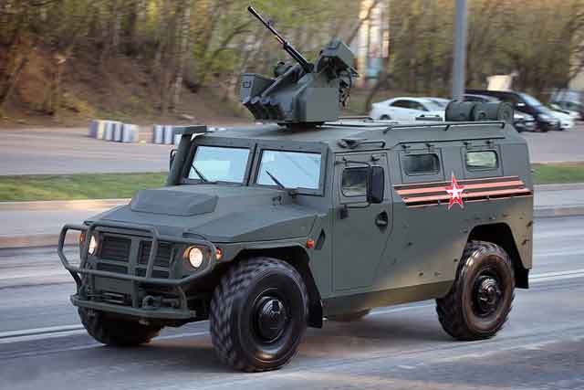 Best Military Light Utility Vehicles: GAZ Tigr