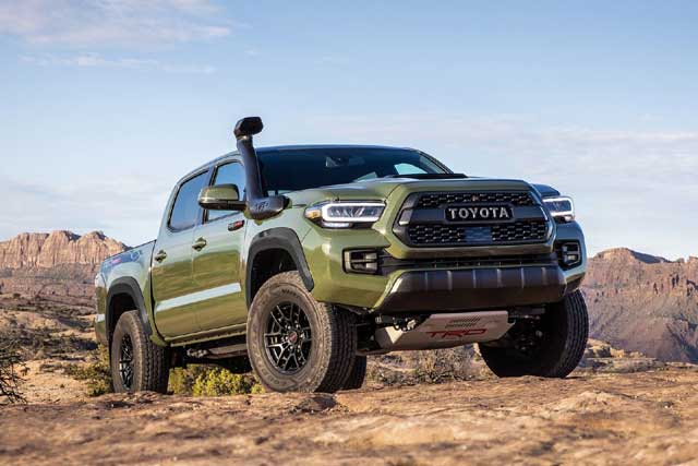The Top 10 Best-Selling Pickup Trucks in the U.S. in 2020: #5. Toyota Tacoma