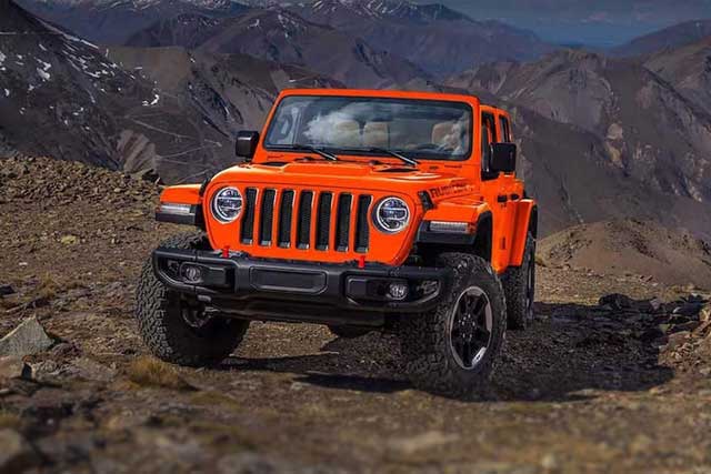 The Top 10 Best-Selling SUVs in the U.S. in 2019: #8. Jeep Wrangler