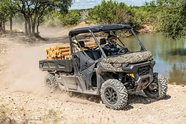 5 Best Side-by-Sides UTVs for Farm: Can-Am Defender PRO XT Flat Bed
