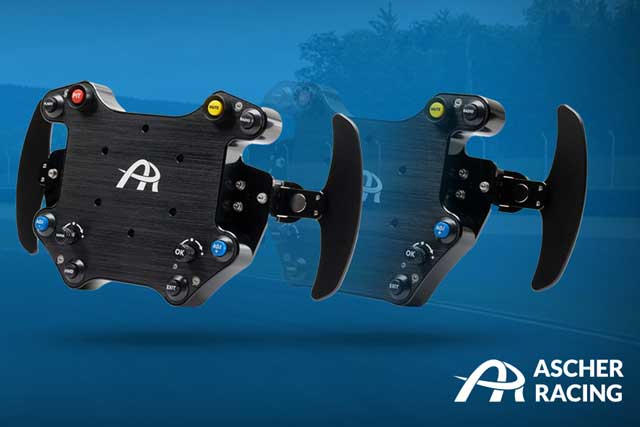 The 7 Best Sim Racing Wheel Brands: 2. Ascher Racing