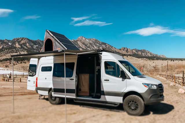 Best Small Camper Vans: Mercedes-Benz Sprinter 4x4