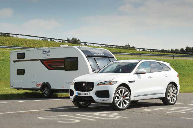 The 5 Best Small SUVs For Towing: Jaguar F-PACE