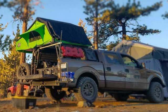 Best SUVs For Camping (Suitable for sleeping): Ford F150 XL